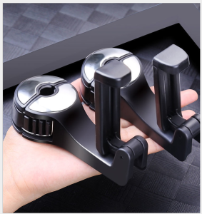 Móc treo đồ trên ô tô kết hợp kẹp điện thoại máy tính bảng  gài vai ghế ô tô tiện lợi