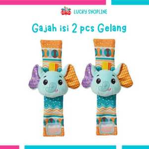 [BIG SALE] WRIST SOCK SET SOZZY Mainan Bayi Rattle Gelang Kaos Kaki Rattle Mainan Bayi Wrist rattle set