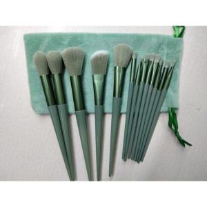 DR Kuas Make Up Set Lengkap Pouch Lembut Set Kosmetic Brush Makeup Powder Eye Shadow