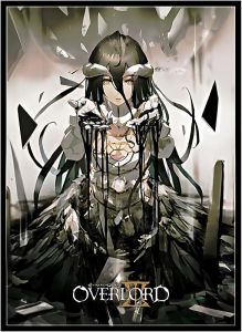 60 PCS Art Anime Card Sleeves for MTG 67×92mm Standard Size Top Loading Board Game Trading Card Sleeves Card Protector Compatible with TCG/PTCG(Overlord)
