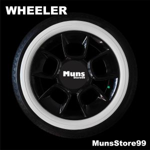 Lis Ban Mobil White Wall Ban Mobil Velg Ring 14 WHEELER Premium Original