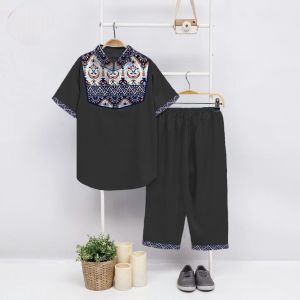 SETELAN BAJU KOKO ANAK LAKI LAKI/PAKAIAN MUSLIM ANAK LAKI LAKI/GAMIS ANAK/GAMIS KOKO ANAK