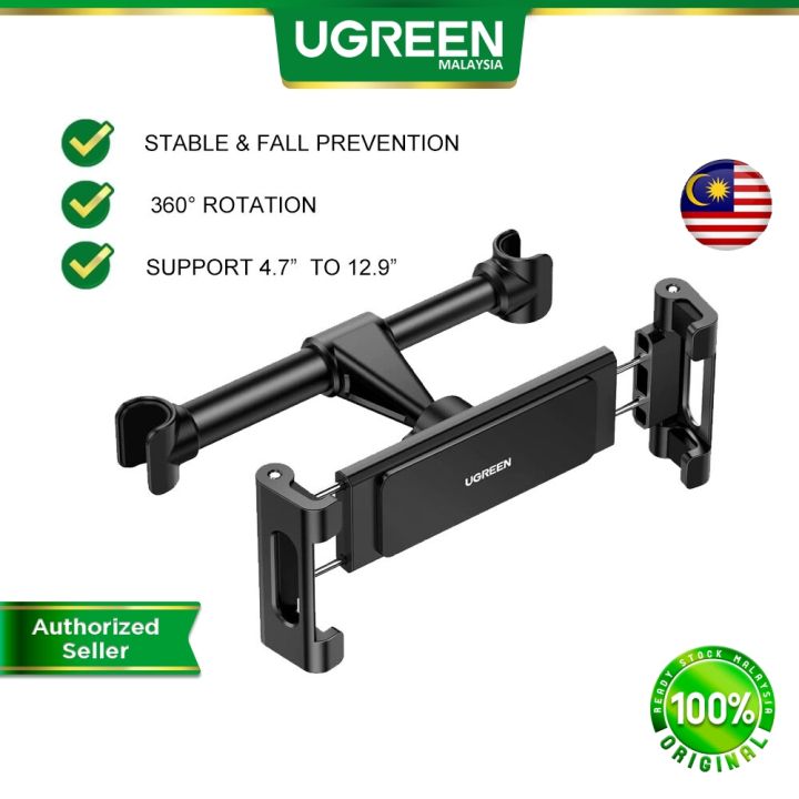 Ugreen Hands Free Ipad Holder UGREEN Car Tablet Phone Holder Back