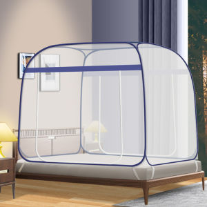 [dikirim dari jakarta] Kelambu Tidur 1.5mx2m/1.8mx2m Tirai Lipat / Kelambu Anti Nyamuk  kelambu nyamuk ukuran jumbo