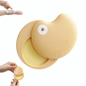 CANICECA Lemon and Jasmine Scent Travel Soap Sheets Clean Stain Removal Scented Soap Boxed Disposable Hand Soap Sheets Home Travel