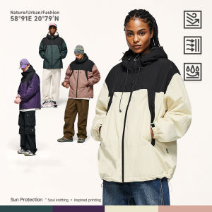 INFLATION brand mountain style warm plush jumpsuit cotton jacket 2023 autumn new outdoor zipper windproof jacket jacket jacket