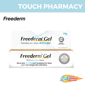 FREEDERM Gel 10g (Terbinafine For Athlete Foot & Kurap)