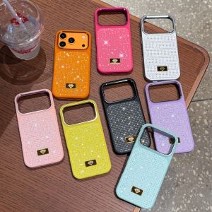 For Apple iphone 17 Pro Max Case Hard fashion Bling Glitter Protective Back Cover case for iphone 16 15 14 13 12 Pro Max shell