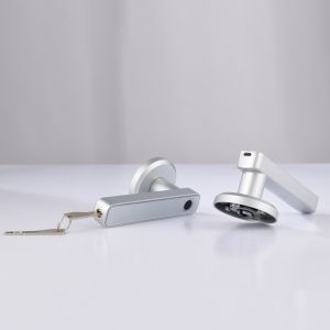 Smart Fingerprint Door Lock Household With Mechanical Key Unlocking For Wooden Door Single Handle