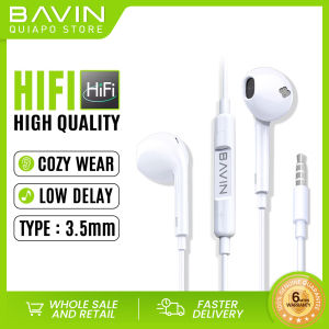 BAVIN HX833 Audio Bass Sound Type-C Earphone Compatible for Smartphones