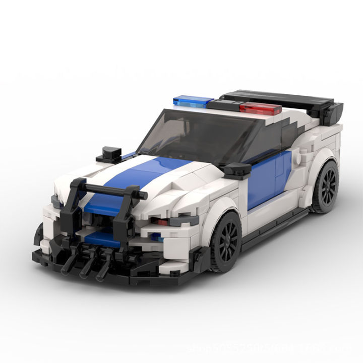 MOC Movie Transformers Ford Mustang Barricade Super Police Cars