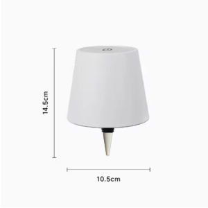 USB Charge Bottle Table Lamp Touch Control of 3 Colors and Stepless Dimming Night Lamp Suitable for Bar Wine Bottles Desk Lights