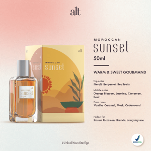 ALT Perfume | MORROCAN SUNSET | 50ml | Eau De Parfum