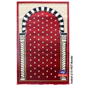 Sajadah Imam Masjid Irabel 80 x 120 cm Tebal 12mm Sangat Padat Halus Lembut Empuk Elegan Besar