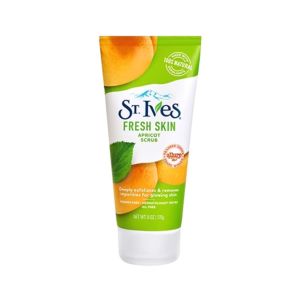 St. Ives Fresh Skin Apricot Scrub 170g Deep Exfoliator 100% Natural Exfoliants Glowing Skin Face Wash