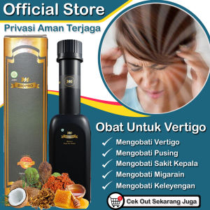 Obat Vertigo Pusing 7 Keliling - Obat Vertigo Paling Ampuh - Sakit Kepala - Pusing - Migrain - Kepala Berat - Keleyengan - Vertigo Menahun - Stres - Mbiopro Herbal Alami