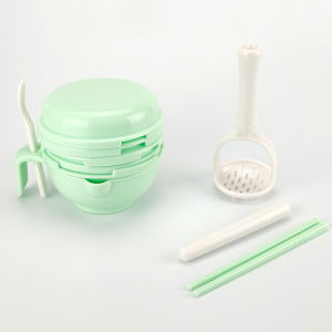 Baby food Maker multifungsi Grinding bowl alat mpasi bayi 10 pcs set