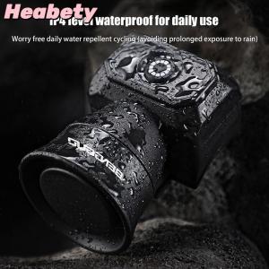 Heabety Bicycle Electric Bell Bike USB Charging Horn Mountain Bike Warning Safety Ring Waterproof Bell Cycling Accessories
