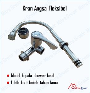 Kran Air Angsa Fleksibel Minimalis Murah Flexible Keran Air Sink Cuci Piring Dapur Wastafel Kitchen