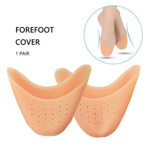 Silicone Gel Dance Point Pads for Ballet Dancing Toe Forefoot Pad Shoes Insoles Insert 1 Pair
