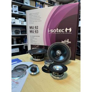 I-SOTEC MU63 6.5 INCH 3-WAY SPLIT SPEAKER I-SOTEC | PEMISAH 3-JALUR | Audio Kereta Berkualiti Tinggi | Bunyi Jelas & Man