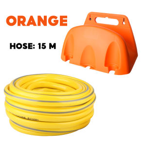 Heavy Duty Hose Hanger Wall Mounted Cable Reel Universal Storage Bracket Garden Watering Irrigation With hose 10M/15M/20M/25M/30M