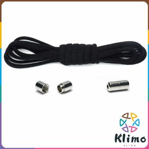 KLIMO Metal CapsuleLaces Metal Capsule Lock Buckles No Tie Shoelaces Tieless Elastic Lazy Shoelace Accessries