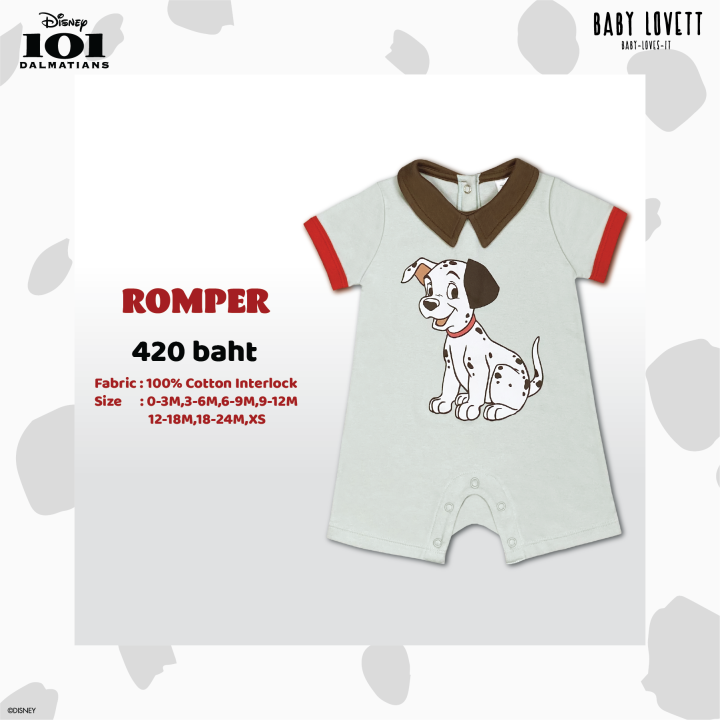 05 Disney101 Dalmatians - Romper | Lazada.co.th