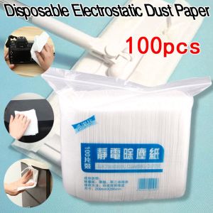 Disposable Electrostatic Dust Mop Flat Mop for Cleaning Dust Fiber Hair Home Cleaning Tools