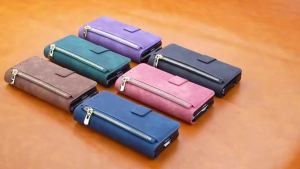 Magnetic Wallet Z Fold 3 4 5 6 7 Leather Flip Case Detachable Front Cover Card Holder Zipper Pouch Samsung Z Fold7 Casing Full Protection Anti-Drop Hard PC Phone Case Accessories-152c4c8b