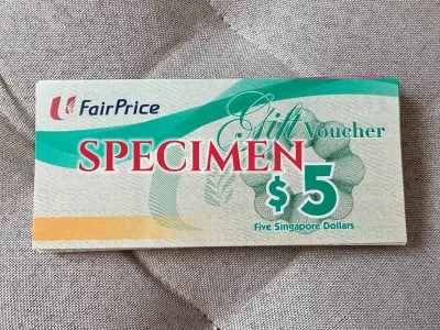 NTUC Fairprice Voucher