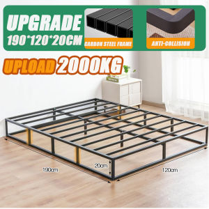 ORDORA 1.5/1.2 meter Upgarade Metal Single Bed Frame Queen Size Bed Frame Double Size Bed Frame BedFrame