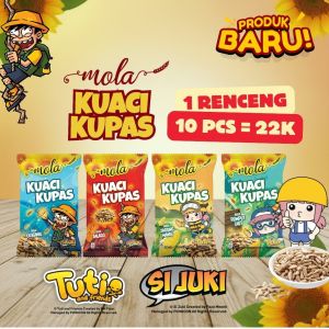 Mola Kuaci Kupas Renceng - Snack Viral Anti Ribet!