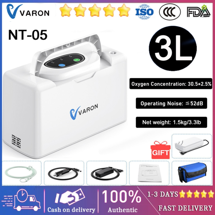 🔥Local delivery+Two days delivery🔥 3L/min Portable Oxygen Concentrator ...