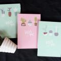 Cermin Makeup Unik Anak Sekolah Kampus Kekinian - Cermin Segi Empat 18 x 13 Cm - Cocok Untuk Disatukan Dengan Buku Buku - Cermin Lady Makeup Import. 