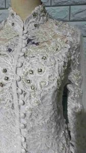 set kebaya akad nikah putih kebaya brukat semata kaki kebaya brukat exclusive kebaya termurah