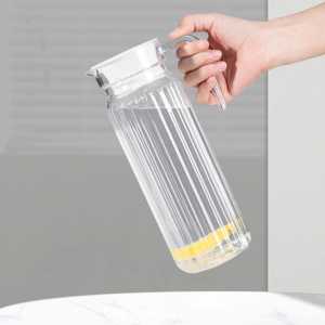 JUG PITCHER KACA TRANSPARAN 1000 ML DESAIN KLASIK