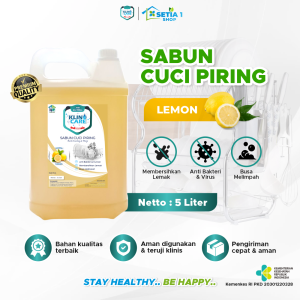 Sabun Cuci Piring 500ml Pump Dishwash KLINO CARE Aneka Aroma Busa Melimpah Wangi
