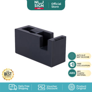Nusign by Deli NS121 Small Tape Dispenser Silicon Base School Office Supplies