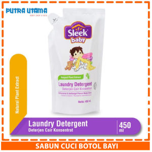 Sabun Cuci Baju Bayi SLEEK Baby LAUNDRY Detergent Botol 500 ML