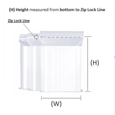 Beg Plastik Zipper [100 pcs] Plastic Zipper Bag / Zip Bag Lock Bag / PE Transparent Plastic Bag With Sealable Zipper / beg kunci zip plastik / High Quality Zip Lock Bag