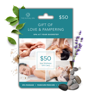 [The Outcall Spa] $50 eGift Card – HOME SERVICE Massage  & Nail Service  - Beauty & Wellness Card for Birthday Valentine Day Mothers Day Gift Card