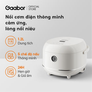Nồi cơm điện Gaabor RC-30T01A 1.2L lòng nồi chống dính bảng điều khiển dễ sử dụng nút nhấn điện tử - Bảo hành 12 tháng 1 đổi 1