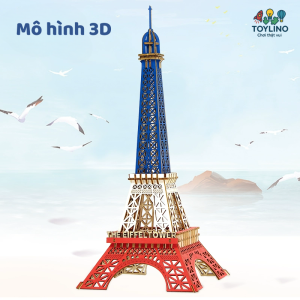 Đồ chơi lắp ráp 3D - Mô hình tháp Eiffel