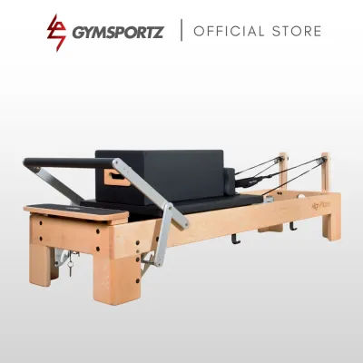 Align M8-Pro Maple Wood Pilates Reformer with Sitting Box (PAPREFORMERM8B)