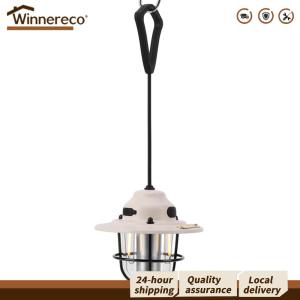 [Winnereco Flagship Mall]โคมไฟแคมป์ปิ้งกันน้ำความจุ 1200mAh สำหรับเดินปาและตกปลา พร้อมไฟฉุกเฉินและกันน้ำ IPX4