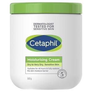 【Buy 2 Get 1 Cleanser】Cetaphil Moisturising Cream 550g I for Dry and sensitive skin