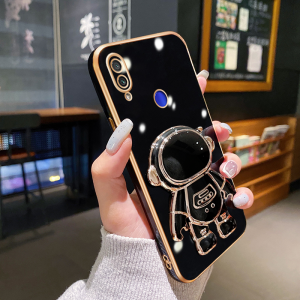 Casing Ponsel untuk Xiaomi Redmi Note 7 Pro 7s Note 8 Pro 8T Note 9 Note 4 4X 5 Pro 6 Pro 10X 4G Case ponsel HP pelapisan pola softcase ruang angkasa casing penutup pelindung penuh silikon kesing Phone Stands