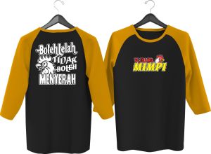 KAOS RAGLAN PRIA WARNA Pejuang Miimpi blkng DTF\ KAOS RAGLAN PRIA LENGAN 3\4 ATASAN PRIA / KAOS MURAH / KAOS DISTRO / KAOS SIMPLE / T-SHIRT PRIA