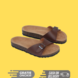Bisa COD Bayar di Tempat Gratis Ongkir Murah Lebay Sandal Birken Sandal Wanita Sandal Puyuh Sandal Perempuan Sandal Sepatu Sandal Rumah Slipper Sandal Jepit Sandal & Flip Flop Sandal Madrid cokelat standar